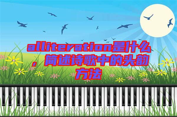 alliteration是什么，簡述詩歌中的頭韻方法
