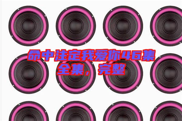 命中注定我愛(ài)你46集全集，完整