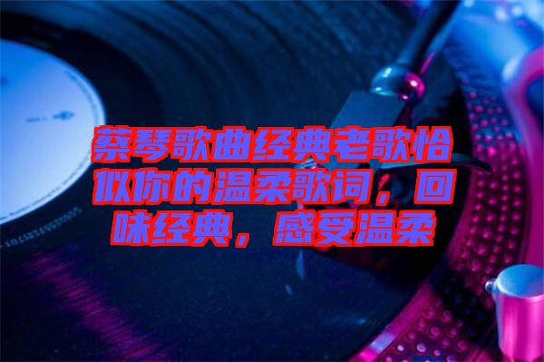 蔡琴歌曲經典老歌恰似你的溫柔歌詞，回味經典，感受溫柔