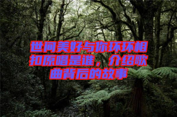世間美好與你環(huán)環(huán)相扣原唱是誰，介紹歌曲背后的故事