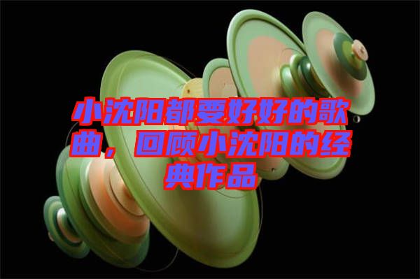 小沈陽都要好好的歌曲，回顧小沈陽的經典作品