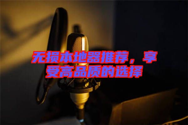 無損本地器推薦，享受高品質的選擇