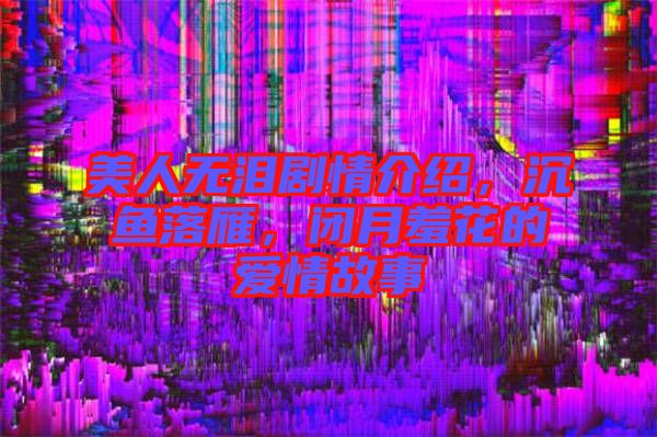 美人無淚劇情介紹，沉魚落雁，閉月羞花的愛情故事