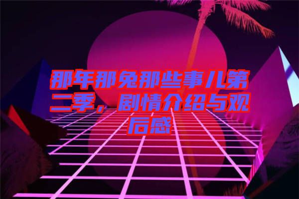 那年那兔那些事兒第二季，劇情介紹與觀后感