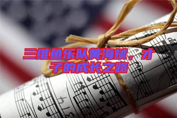 三維魚樂(lè)隊(duì)黃海斌，才子的成長(zhǎng)之路
