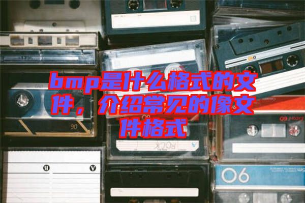 bmp是什么格式的文件，介紹常見的像文件格式