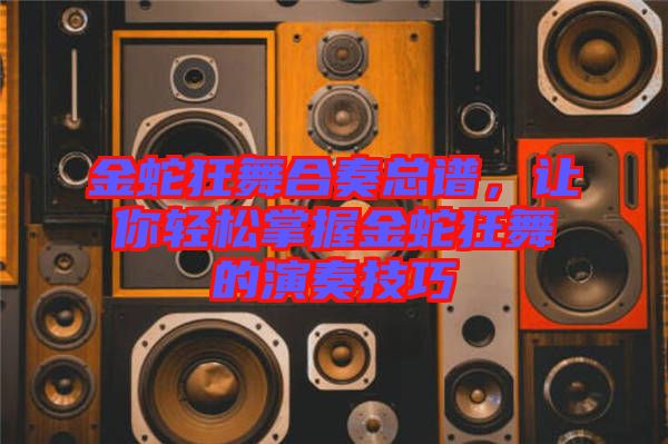 金蛇狂舞合奏總譜，讓你輕松掌握金蛇狂舞的演奏技巧