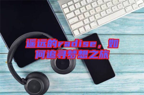 遙遠的radise，如何追尋夢想之旅