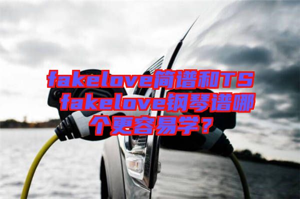 fakelove簡譜和TS fakelove鋼琴譜哪個更容易學？